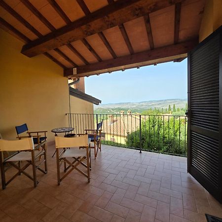 Finestra Della Val D'Orcia Lägenhet Contignano Exteriör bild