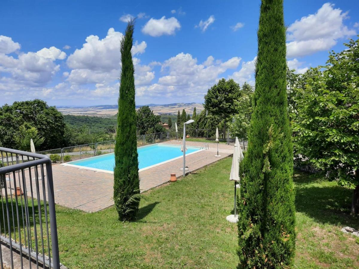 Finestra Della Val D'Orcia Lägenhet Contignano Exteriör bild