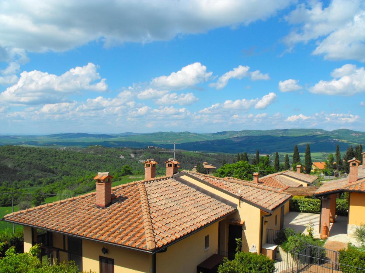 Finestra Della Val D'Orcia Lägenhet Contignano Exteriör bild