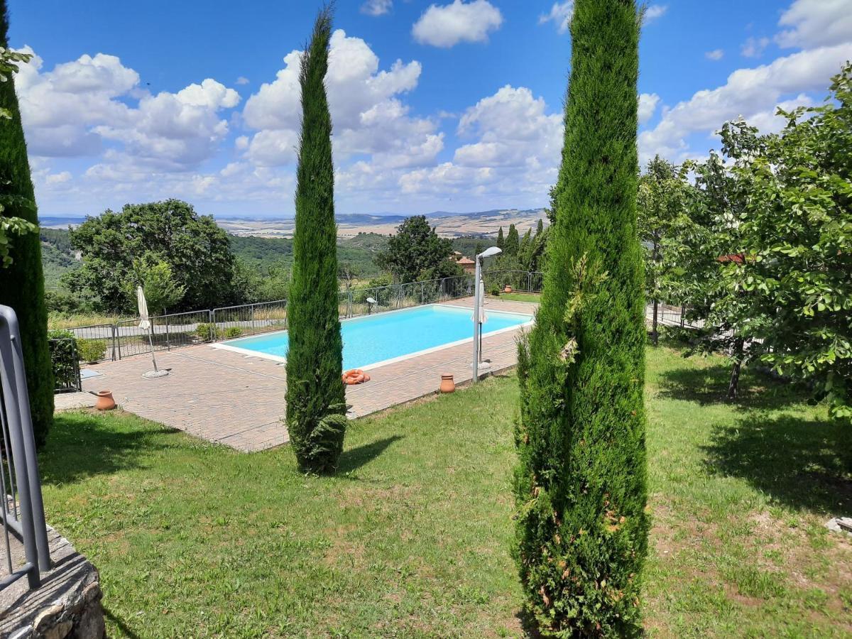 Finestra Della Val D'Orcia Lägenhet Contignano Exteriör bild