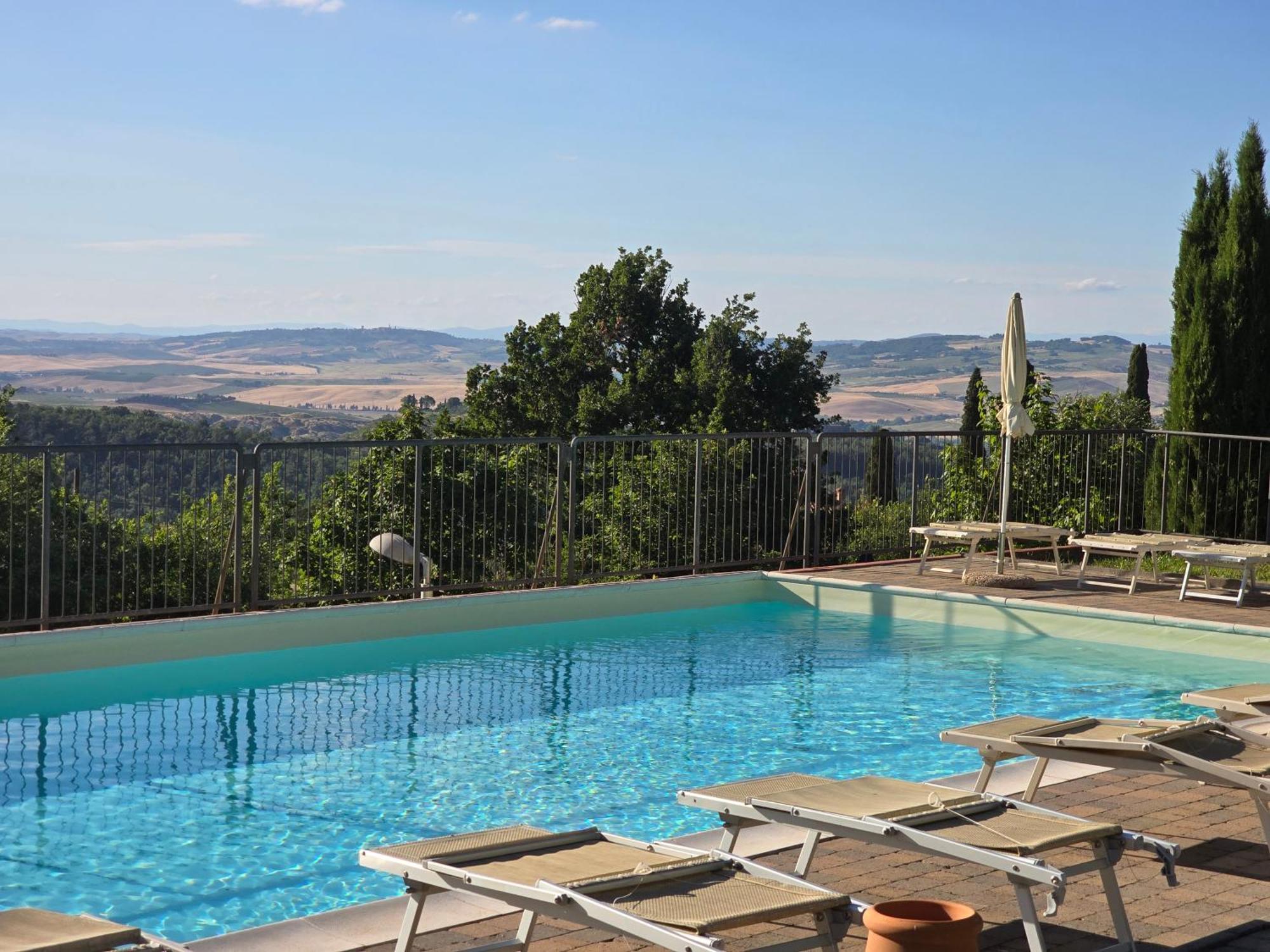 Finestra Della Val D'Orcia Lägenhet Contignano Exteriör bild