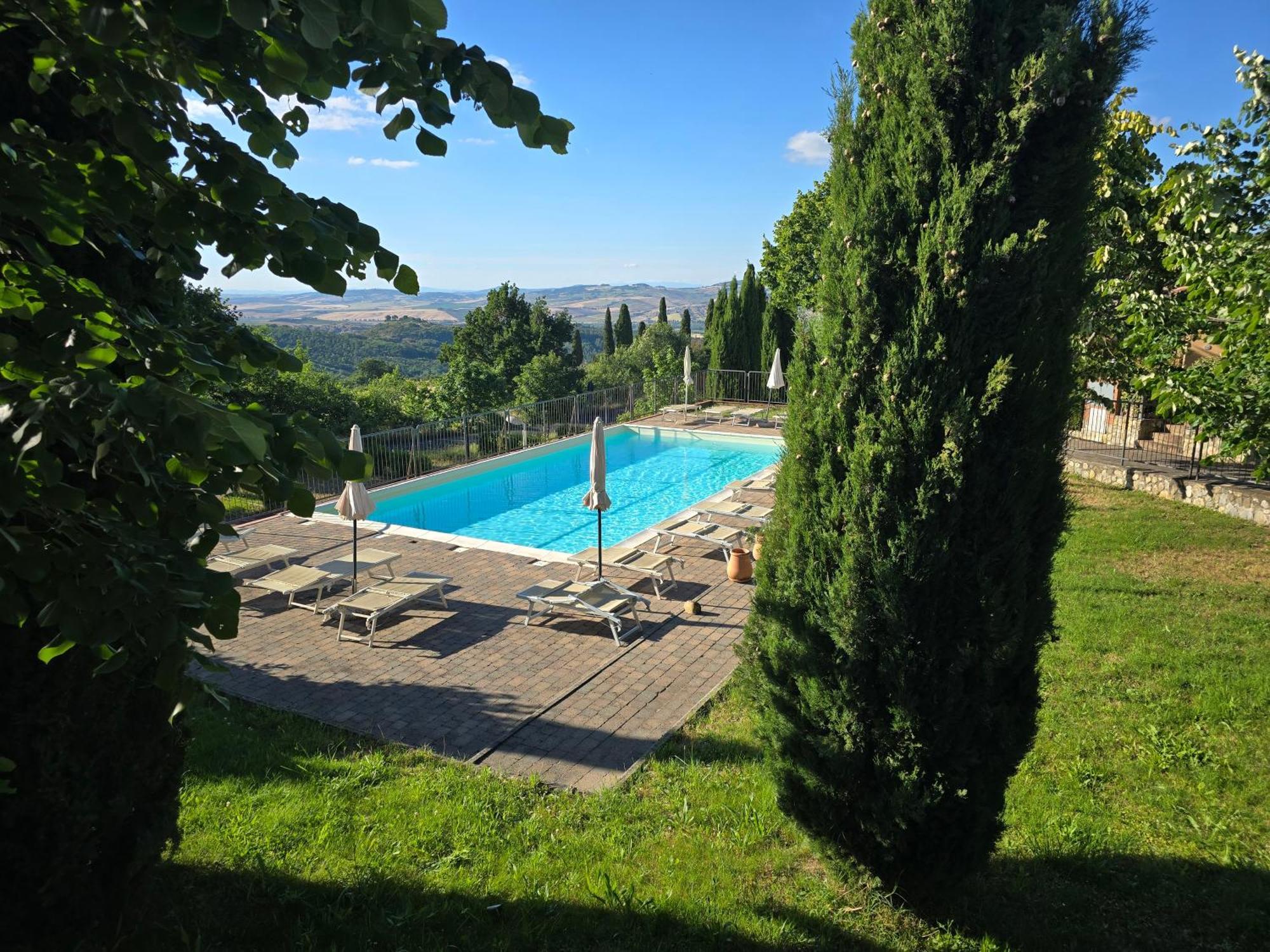 Finestra Della Val D'Orcia Lägenhet Contignano Exteriör bild