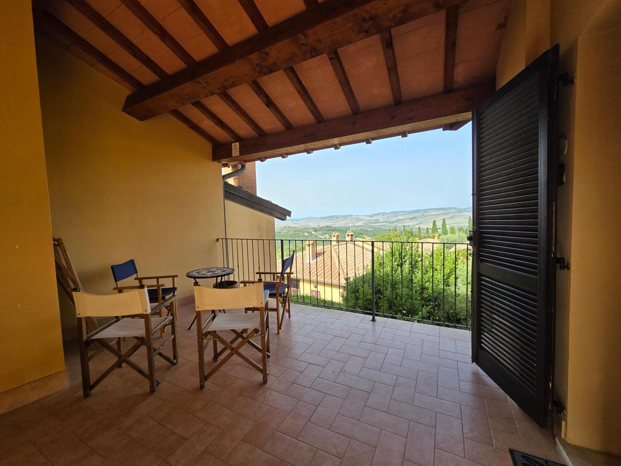 Finestra Della Val D'Orcia Lägenhet Contignano Exteriör bild