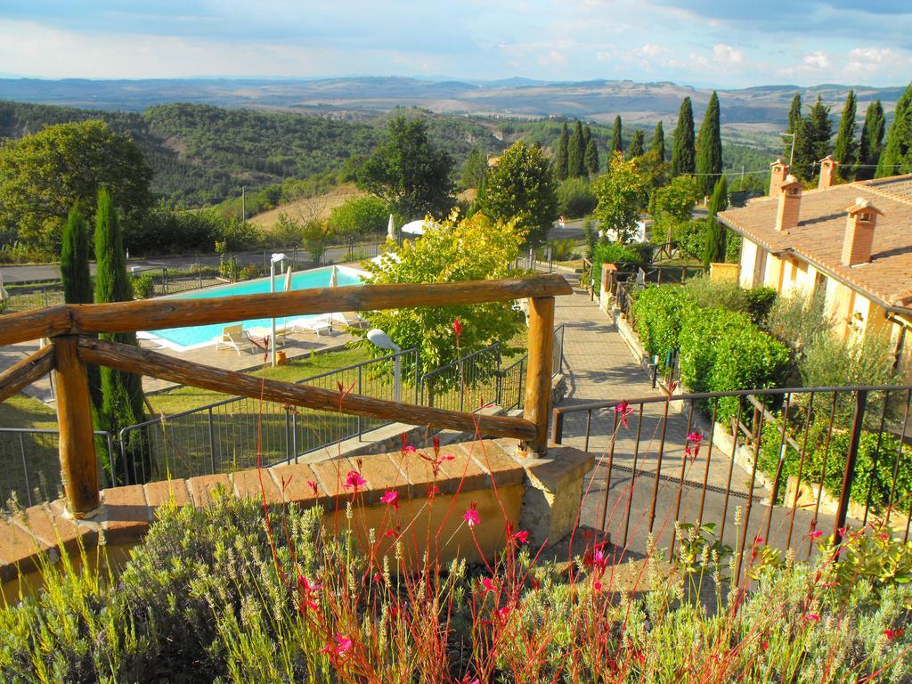 Finestra Della Val D'Orcia Lägenhet Contignano Exteriör bild