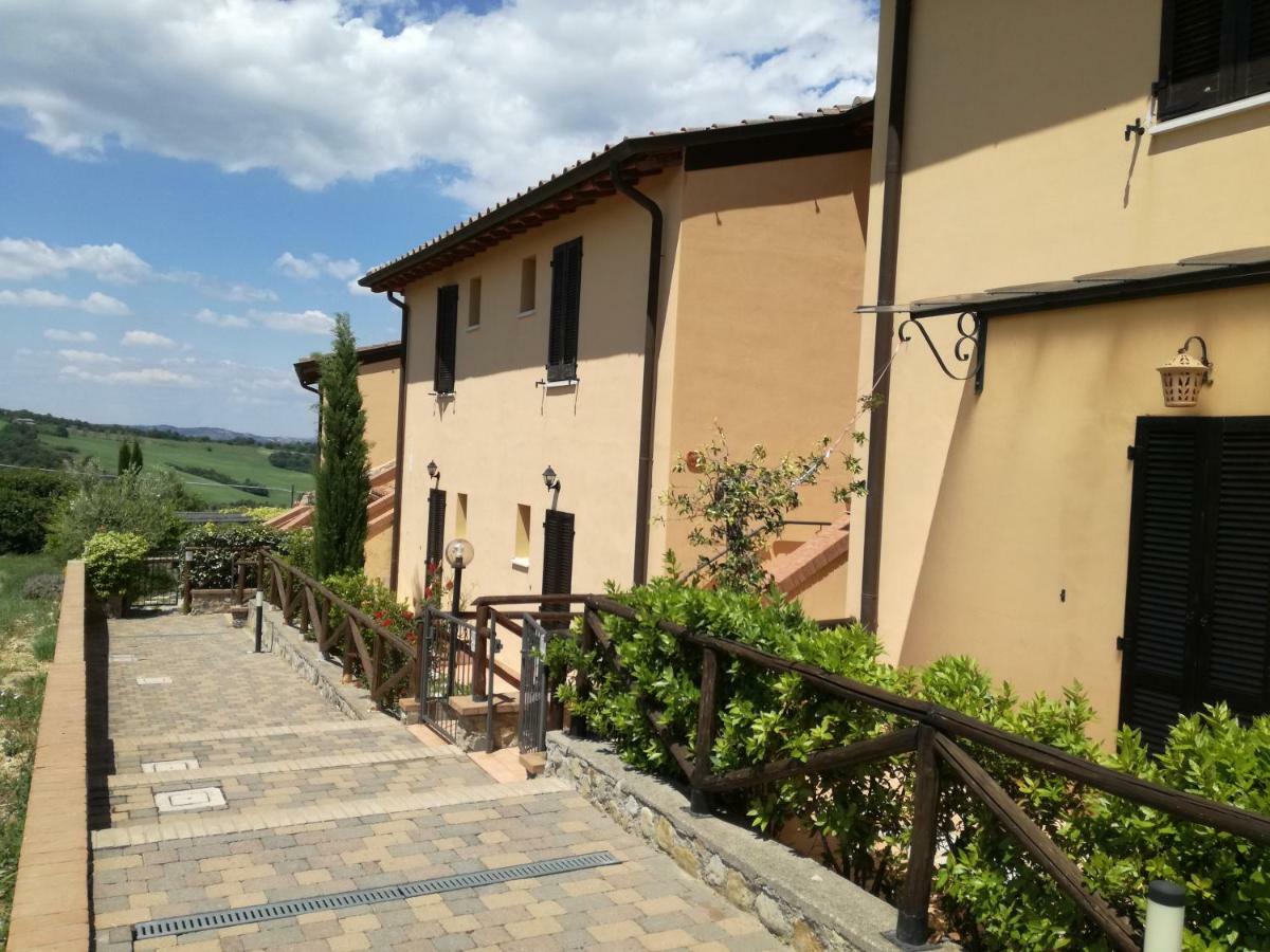 Finestra Della Val D'Orcia Lägenhet Contignano Exteriör bild